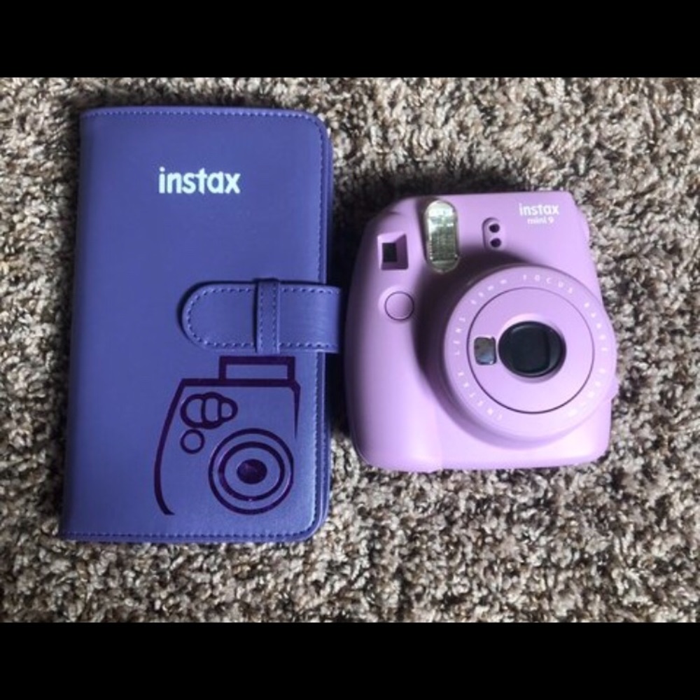 Just opened Fuji instax. NEVER USED. Lavender.